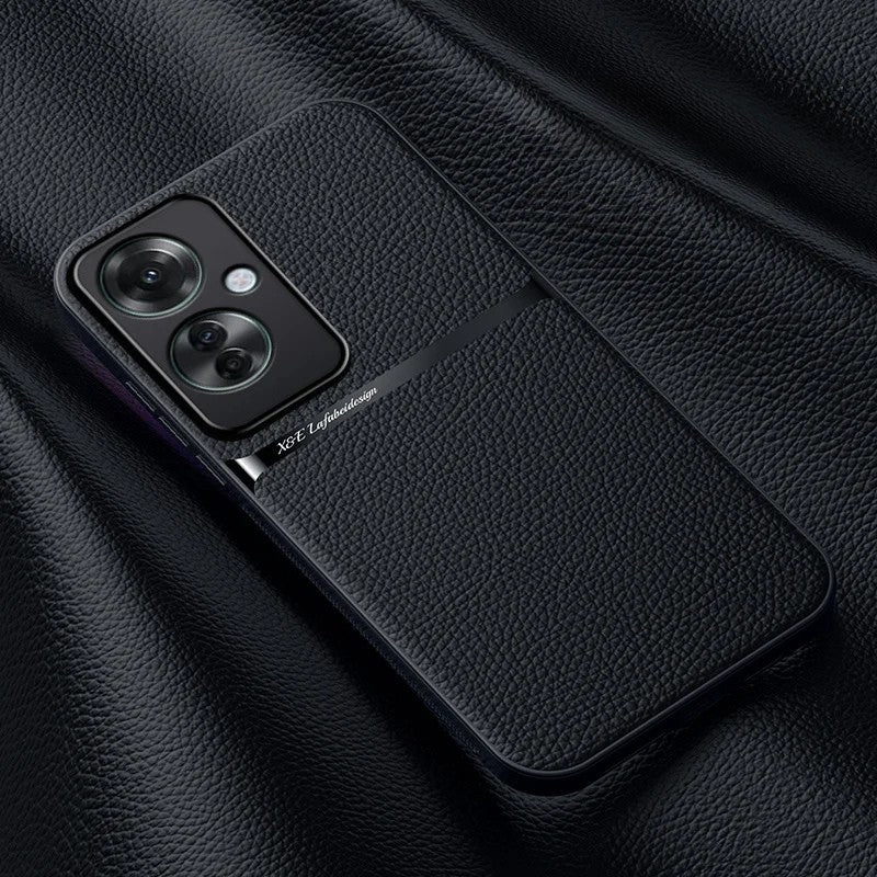 OPPO - Slim Leather Look Case
