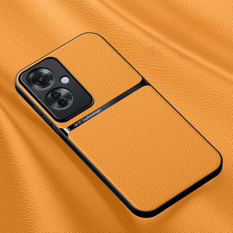 OPPO - Slim Leather Look Case