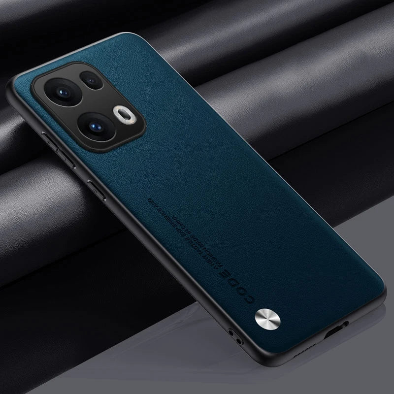 OPPO - Stylish Leather Look Case