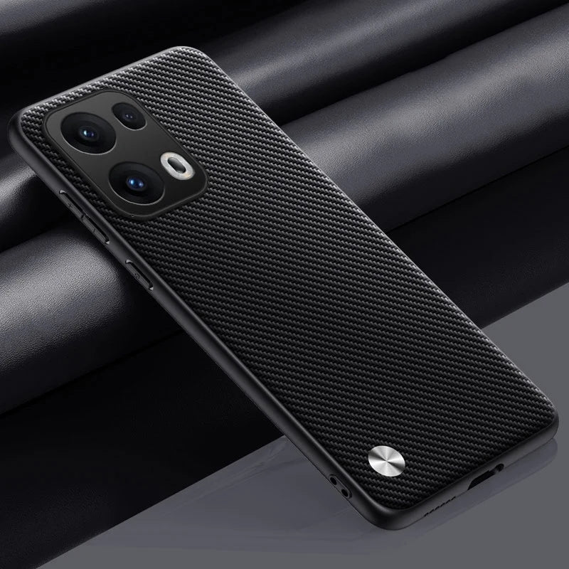 OPPO - Stylish Leather Look Case