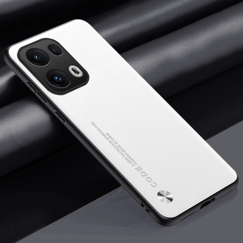 OPPO - Stylish Leather Look Case