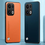 OPPO - Stylish Leather Look Case