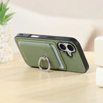 OPPO - Leather Look 2in1 Magnetic Card Holder Case with Stand