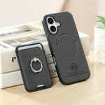 OPPO - Leather Look 2in1 Magnetic Card Holder Case with Stand