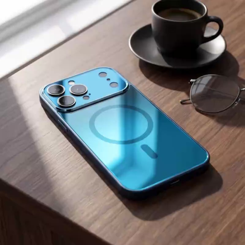 Apple iPhone - Titanium Magnetic Mirror Case
