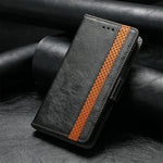 Realme - Leather Look Flip Case