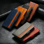 Realme - Stylish Leather Look Wallet Case