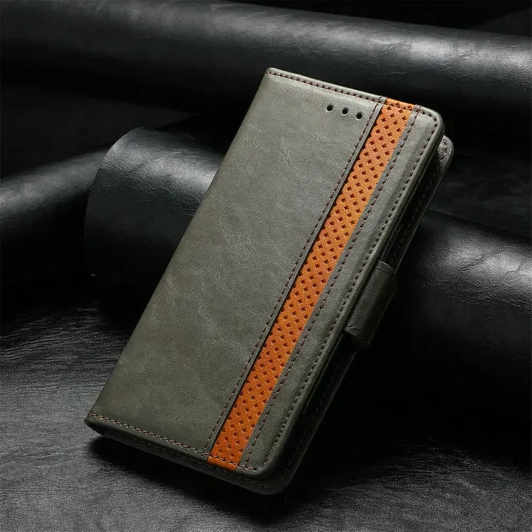 Realme - Stylish Leather Look Wallet Case