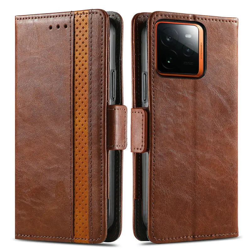Realme - Stylish Leather Look Wallet Case