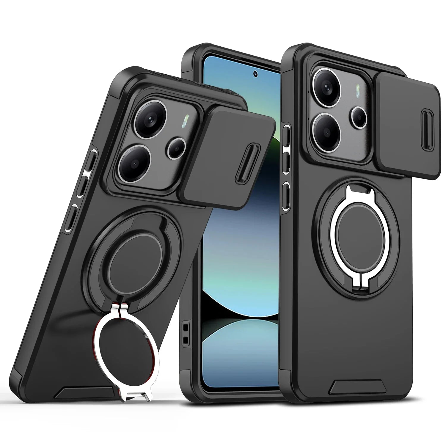 Redmi - Rugged Armor Case with Stand