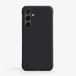Samsung Galaxy - Borderless Candy Matte Color Hard Case, slim black matte hard shell with raised camera cutouts and borderless edges