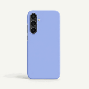 Samsung Galaxy - Borderless Candy Matte Color Hard Case in periwinkle blue with a smooth matte finish and triple-camera cutout