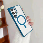 Samsung Galaxy - Clear Acrylic Magnetic Case with Lens Protection by Mobile Supplies Online