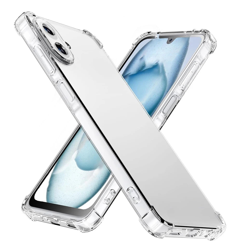 Samsung Galaxy - Crystal Clear Luxury Silicone Case