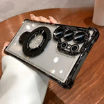 Samsung Galaxy - Crystal Clear MagSafe Case with Kickstand