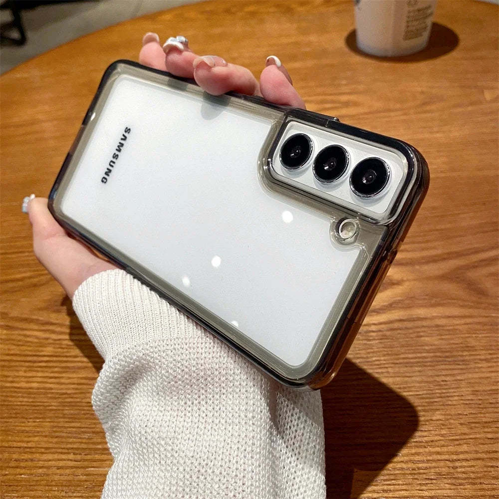 Samsung Galaxy - Crystal Clear Shockproof Case