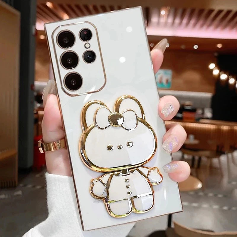 Samsung Galaxy - Cute Bear Stand Case