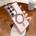 Samsung Galaxy - Diamond Glitter Clear MagSafe Case