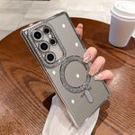 Samsung Galaxy - Diamond Glitter Clear MagSafe Case