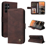 Samsung Galaxy - Flip Wallet Vegan Leather Case