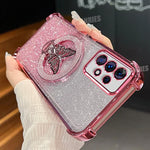Samsung Galaxy - Glitter Butterfly Case