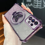 Samsung Galaxy - Glitter Butterfly Case