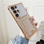 Samsung Galaxy - Glitter Case with Card Holder