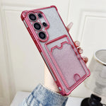 Samsung Galaxy - Glitter Case with Card Holder