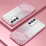 Samsung Galaxy - Glitter Case with Edge Lens Protection