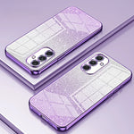 Samsung Galaxy - Glitter Case with Edge Lens Protection
