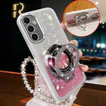 Samsung Galaxy - Glitter Crystal MagSafe Case with Stand