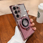 Samsung Galaxy - Glitter MagSafe Case with Stand