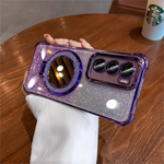 Samsung Galaxy - Glitter Mirror Case with Stand