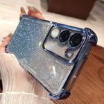 Samsung Galaxy - Glitter Plated Case with Lens Protection