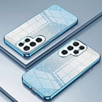 Samsung Galaxy - Glitter Plated Shockproof Silicone Case