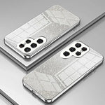 Samsung Galaxy - Glitter Plated Shockproof Silicone Case