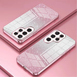 Samsung Galaxy - Glitter Plated Shockproof Silicone Case