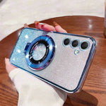 Samsung Galaxy - Gradient Glitter Case with Stand