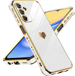 Samsung Galaxy - Luxury Case with Heart Pattern