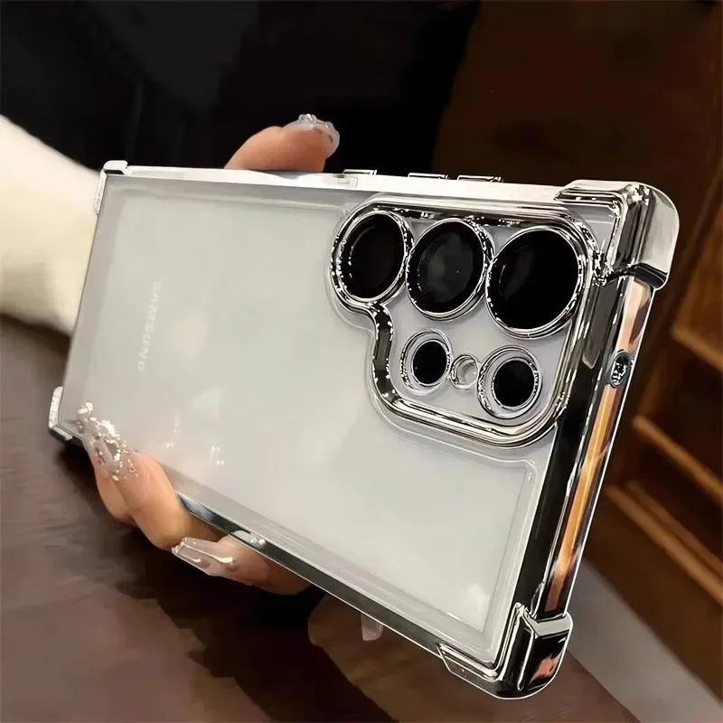 Samsung Galaxy - Luxury Clear Shockproof Case