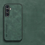 Samsung Galaxy - Luxury Leather Look Case With Magnetic Plate