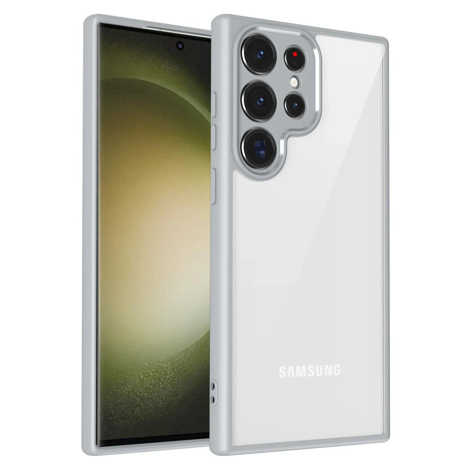 Samsung Galaxy - Luxury Matte Clear Acrylic Case