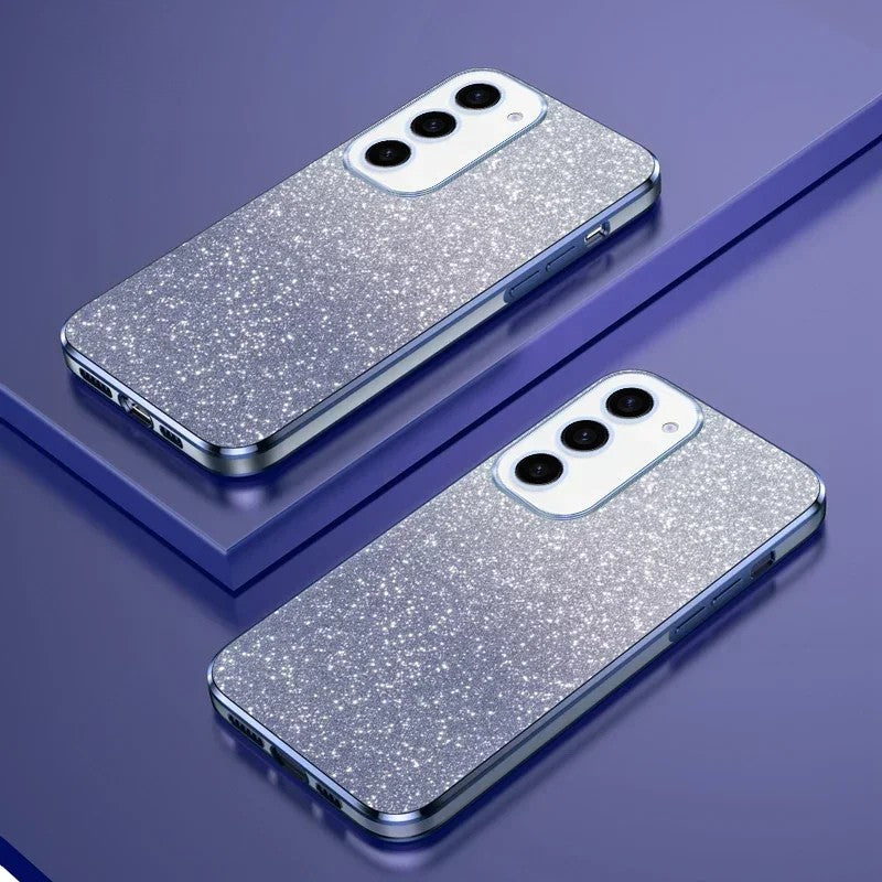 Samsung Galaxy - Magnetic Glitter Case with Stand