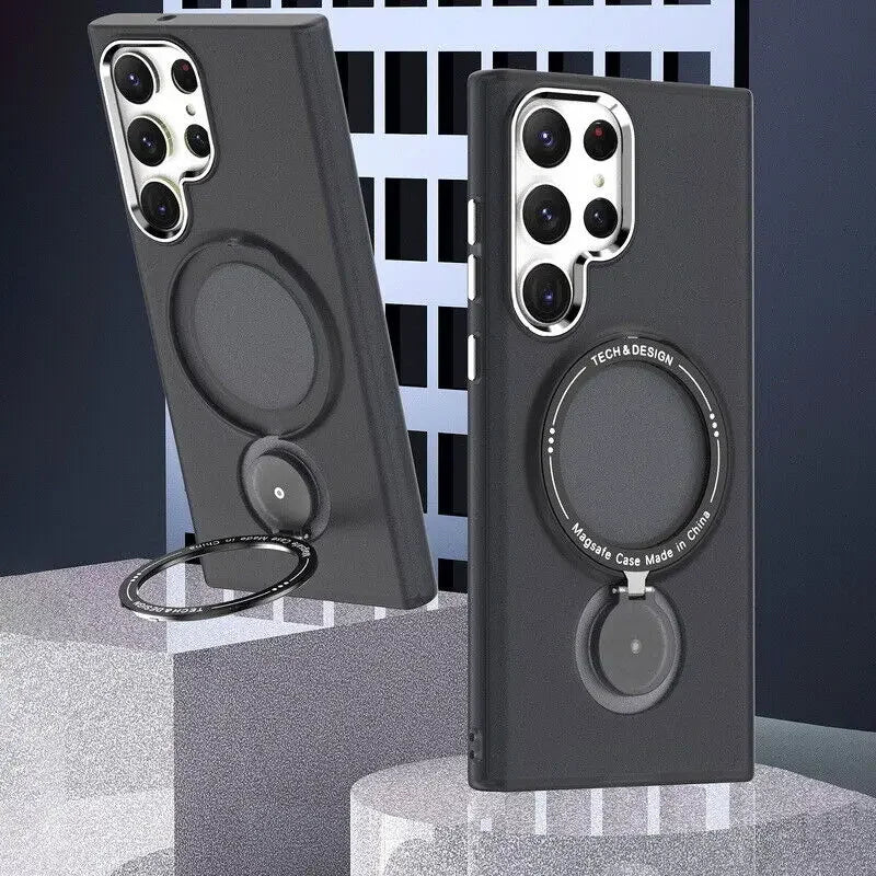 Samsung Galaxy - Magnetic Ring Holder Case