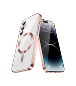 Samsung Galaxy - MagSafe Luxury Shockproof Plated Case