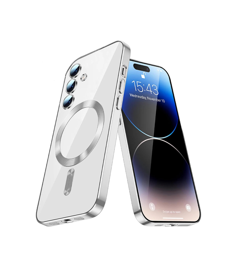 Samsung Galaxy - MagSafe Luxury Shockproof Plated Case