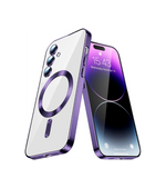 Samsung Galaxy - MagSafe Luxury Shockproof Plated Case