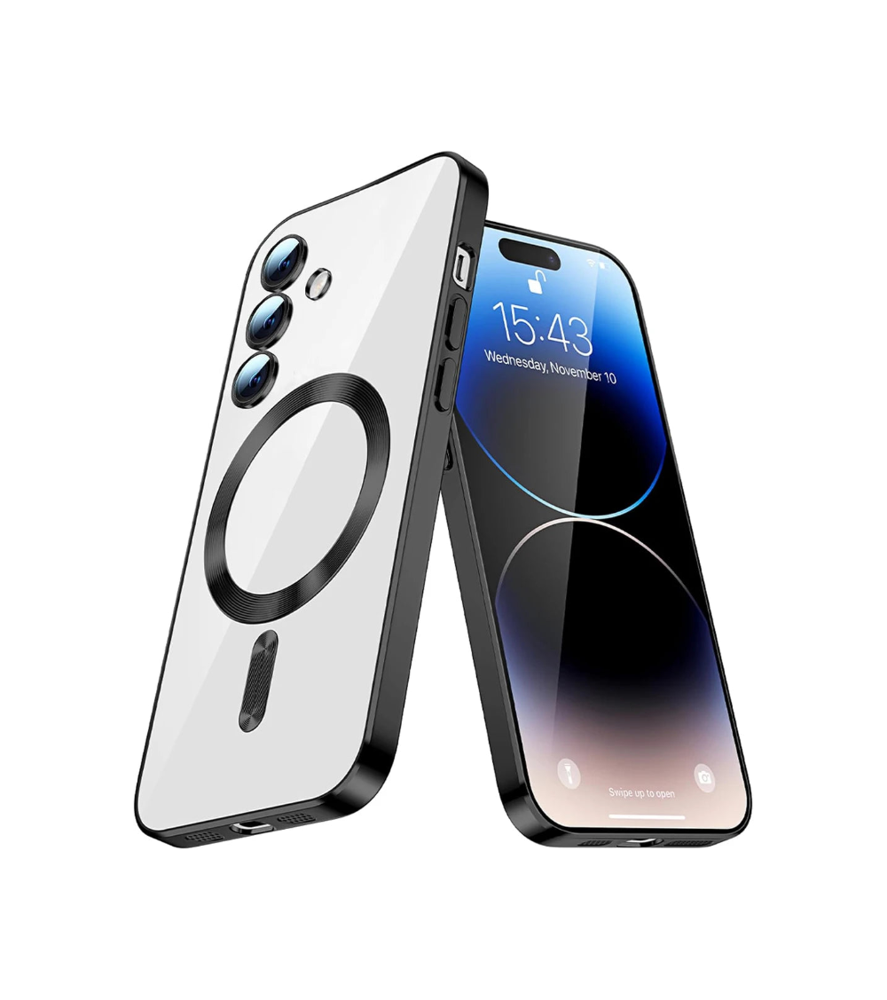 Samsung Galaxy - MagSafe Luxury Shockproof Plated Case