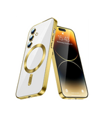 Samsung Galaxy - MagSafe Luxury Shockproof Plated Case