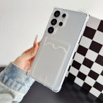 Samsung Galaxy - Pocket Wallet Clear Case